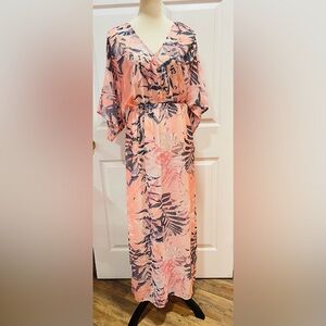 NEW  Apana Pink and Blue Sheer Dress♥️